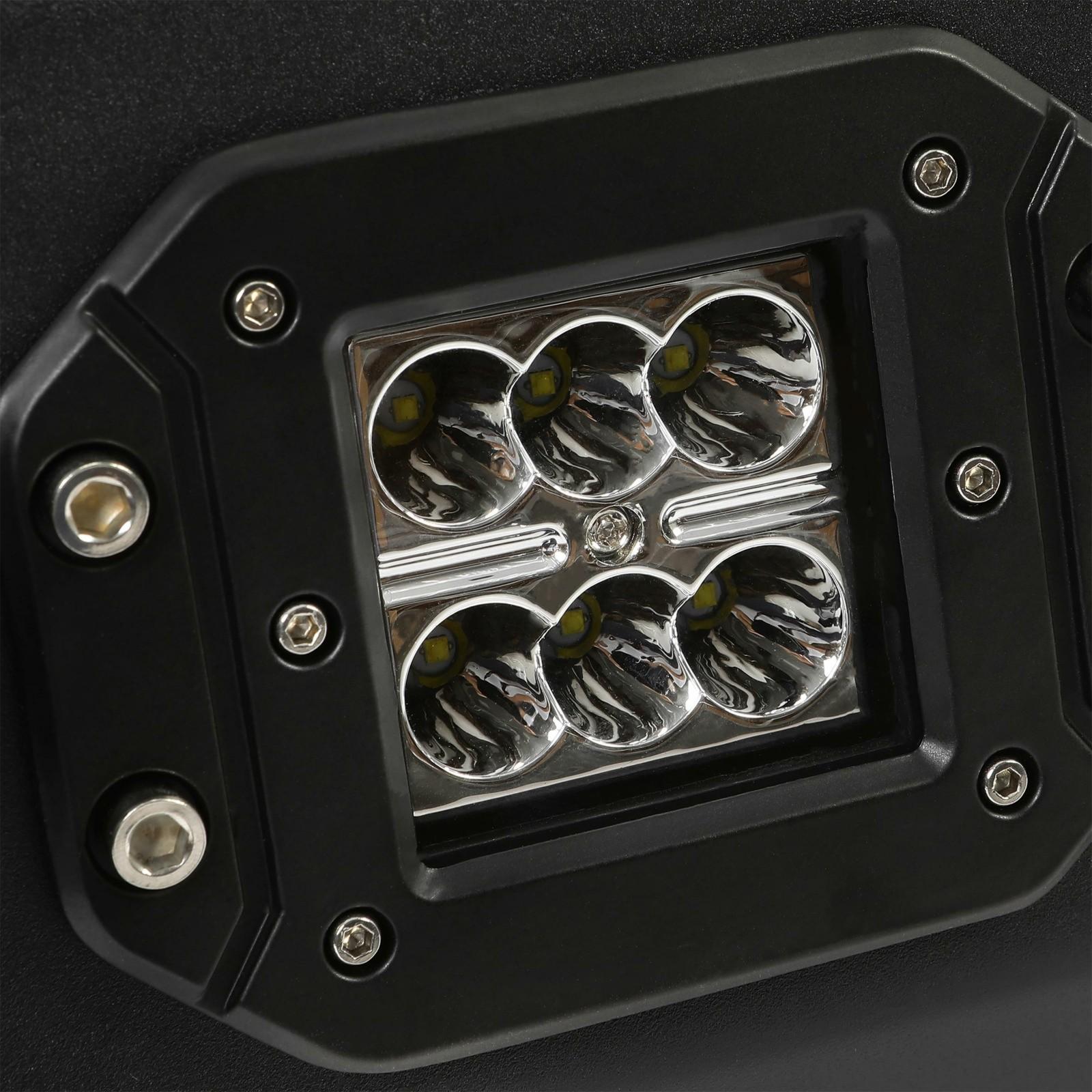 For Polaris Ranger 570 Ranger 500 400 800 EV ETX Front Bumper 2011-2021 W/ LED