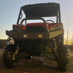 For Polaris Ranger 570 Ranger 500 400 800 EV ETX Front Bumper 2011-2021 W/ LED