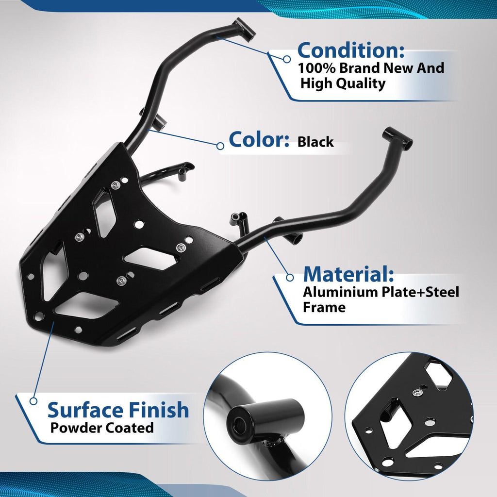 Tail Rear Luggage Rack Cargo Carrier For 2019-2023 Yamaha Tenere 700 accessories