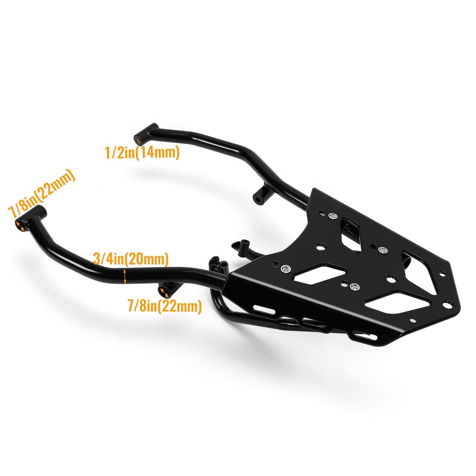 Tail Rear Luggage Rack Cargo Carrier For 2019-2023 Yamaha Tenere 700 accessories