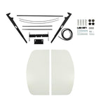 Tuff Top Tractor ROPS Canopy 52" X 52" For Tractor Mowers Umbrella-White