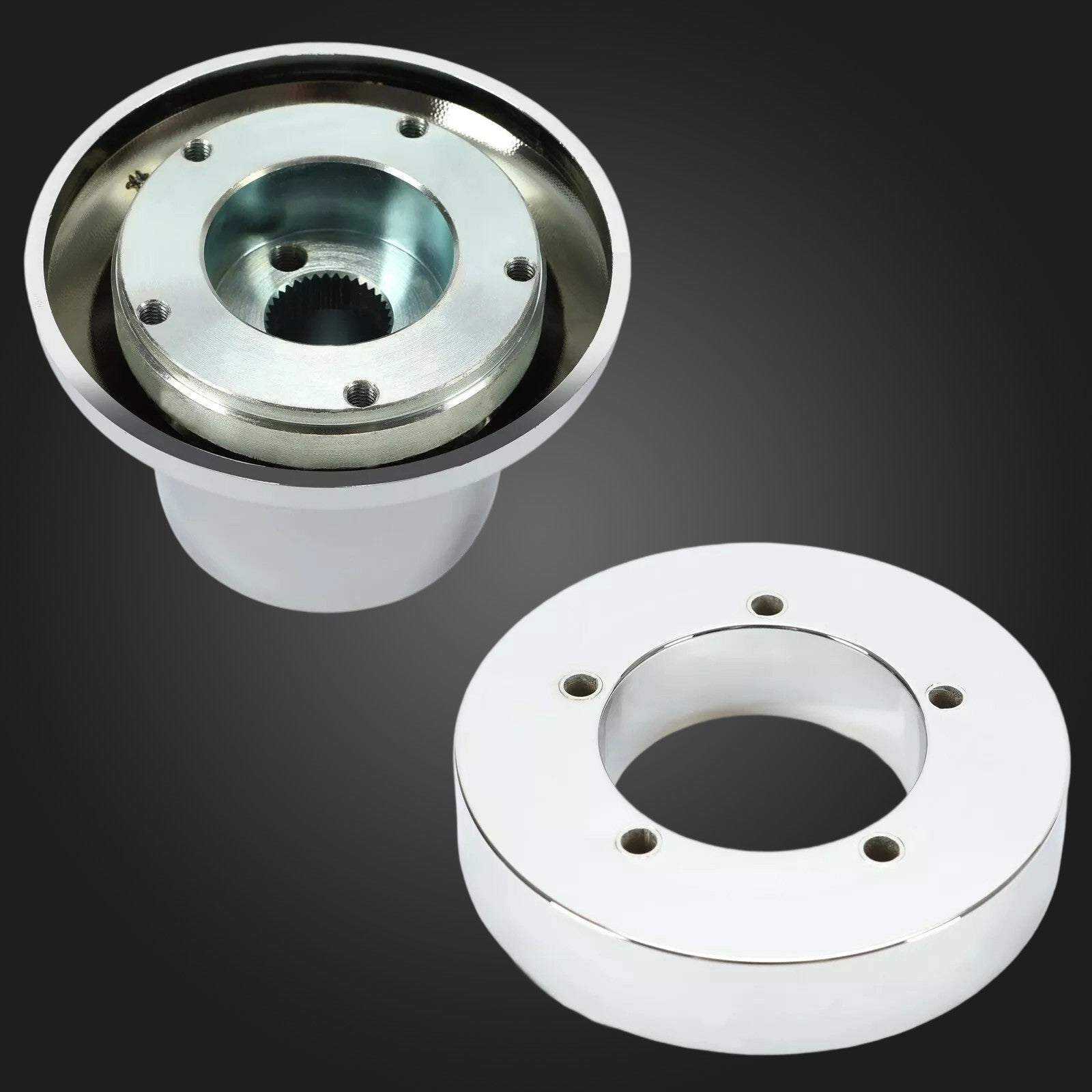 New Steering Wheel Hub Adapter 5 Hole Fits for 1986-2006 Freightliner Models