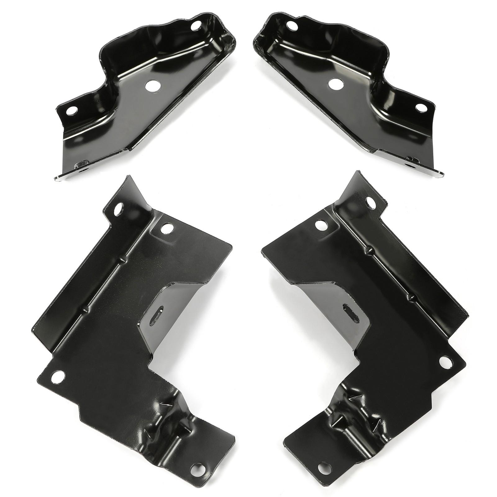 Set of 4 Front Bumper Bracket For 1999-2007 03 04 05 Chevrolet Silverado 1500