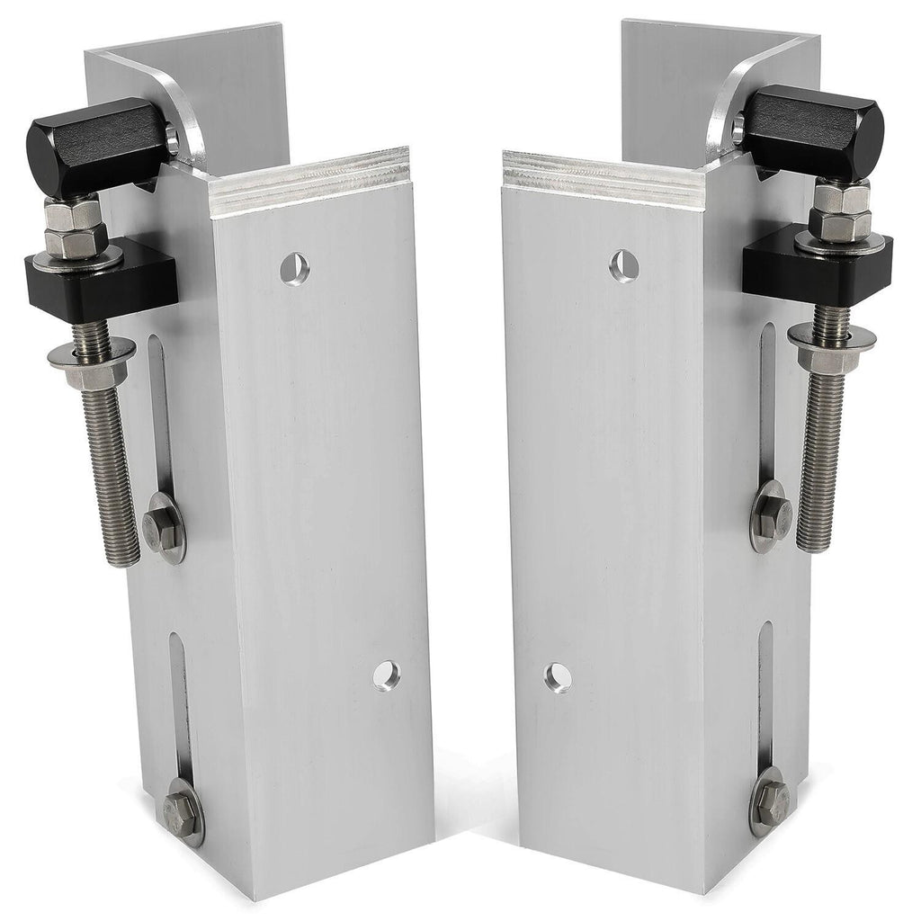 Jack Plate 6" Set Back 4'' Adjustable Outboard Boat Aluminum Replace for JPL4000
