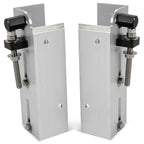 Jack Plate 6" Set Back 4'' Adjustable Outboard Boat Aluminum Replace for JPL4000