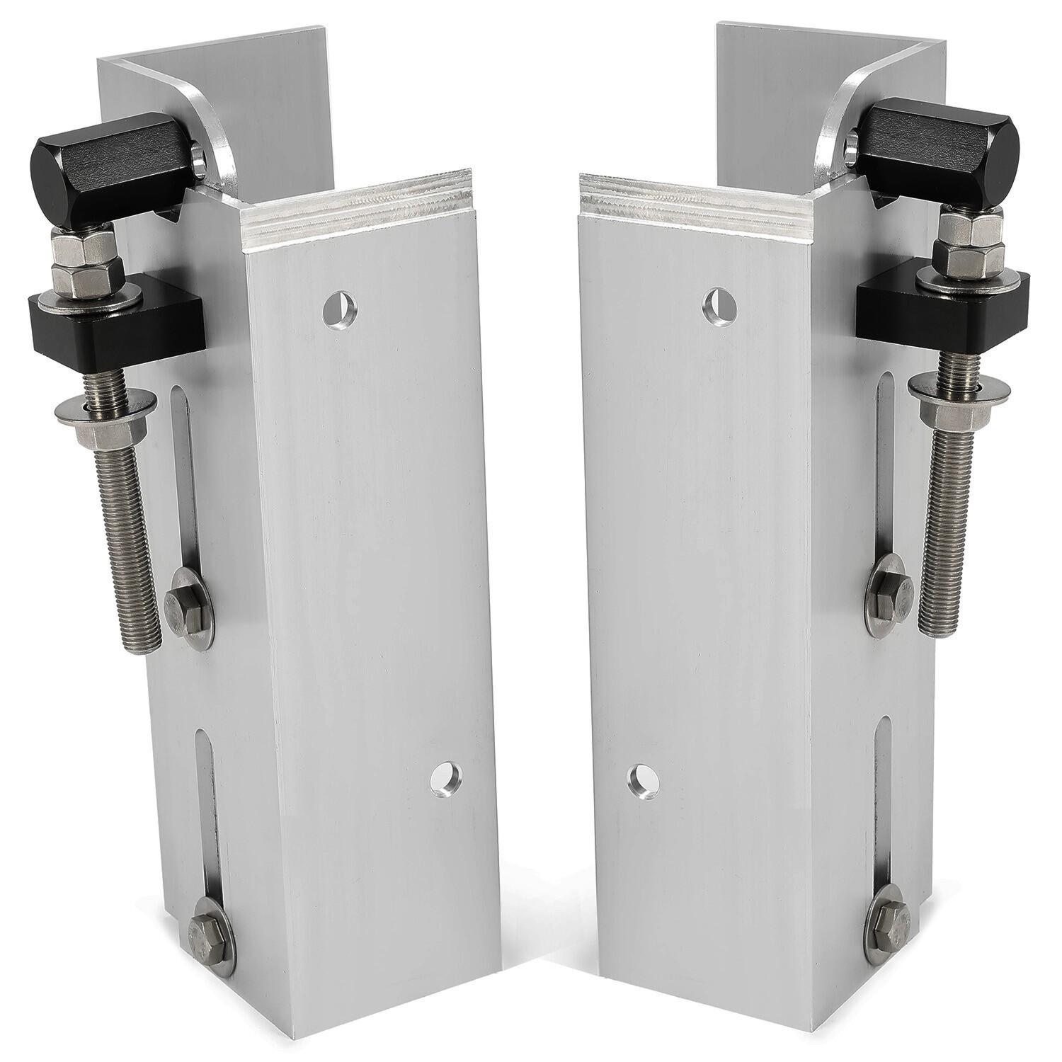 Jack Plate 6" Set Back 4'' Adjustable Outboard Boat Aluminum Replace for JPL4000