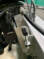 Jack Plate 6" Set Back 4'' Adjustable Outboard Boat Aluminum Replace for JPL4000