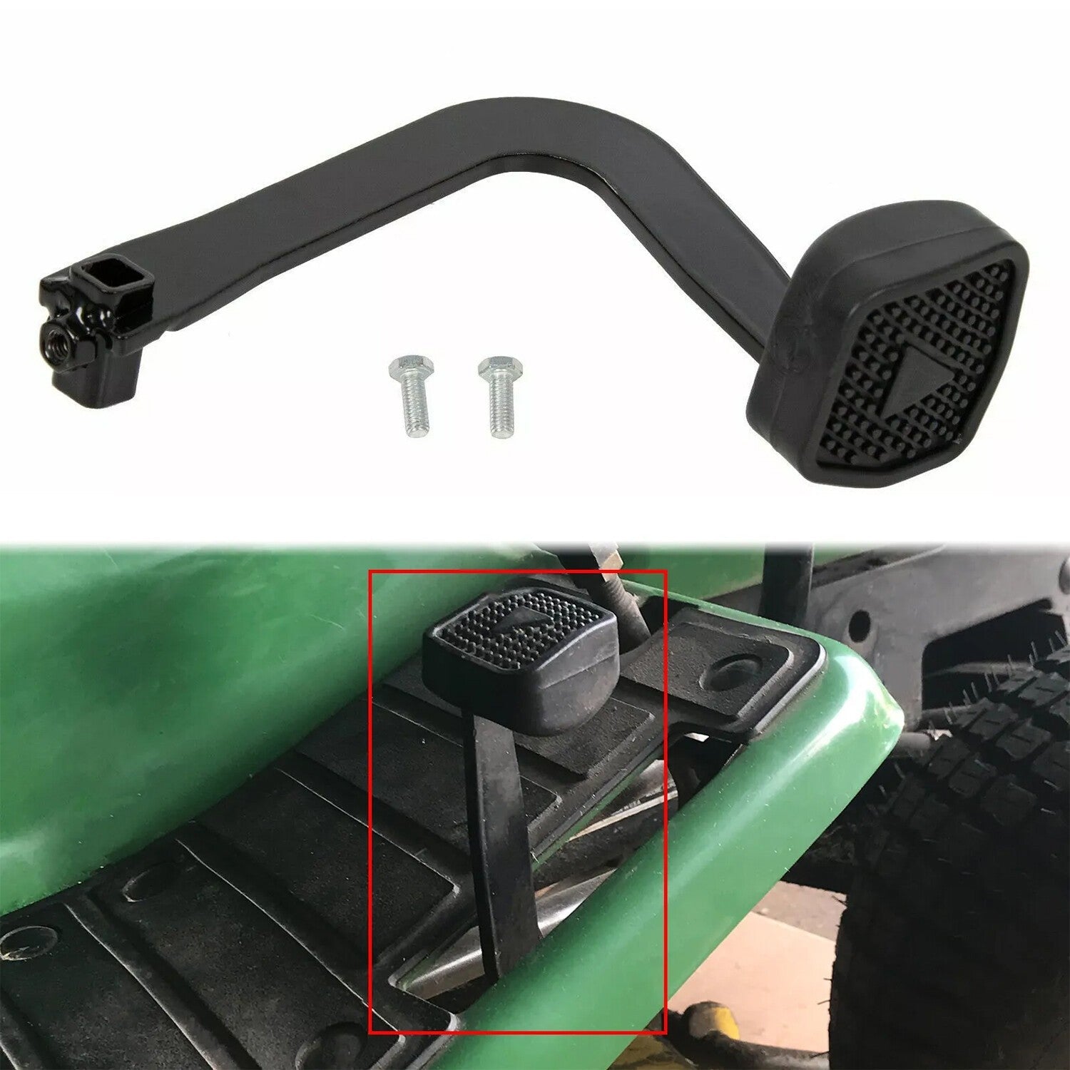 New Reverse X-Pedal with Rubber Pad For John Deere 425 445 455 Enhanced