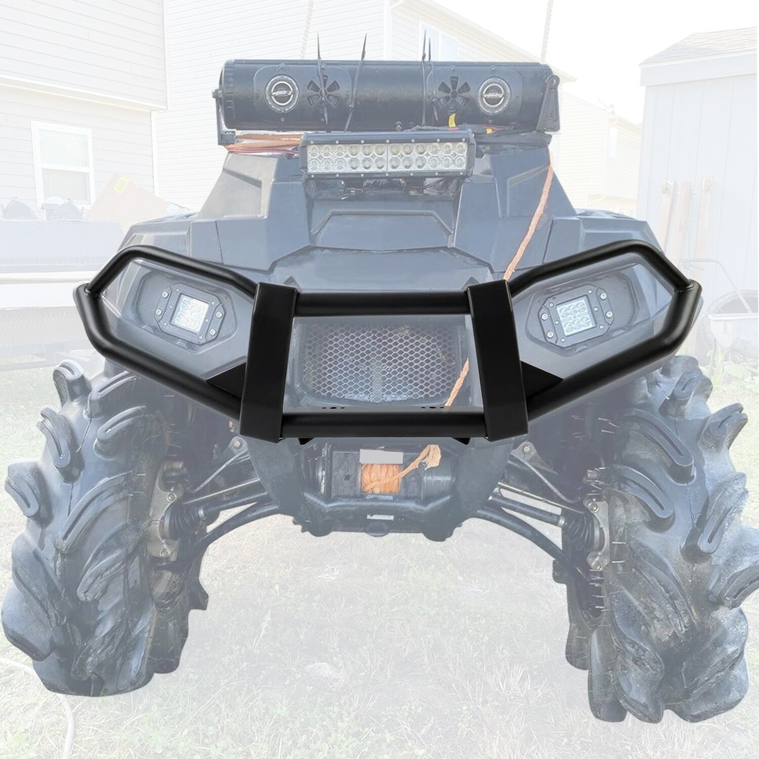 For 2010-2024 Polaris Front Bumper Brush Guard Touring XP Sportsman 1000 850 550