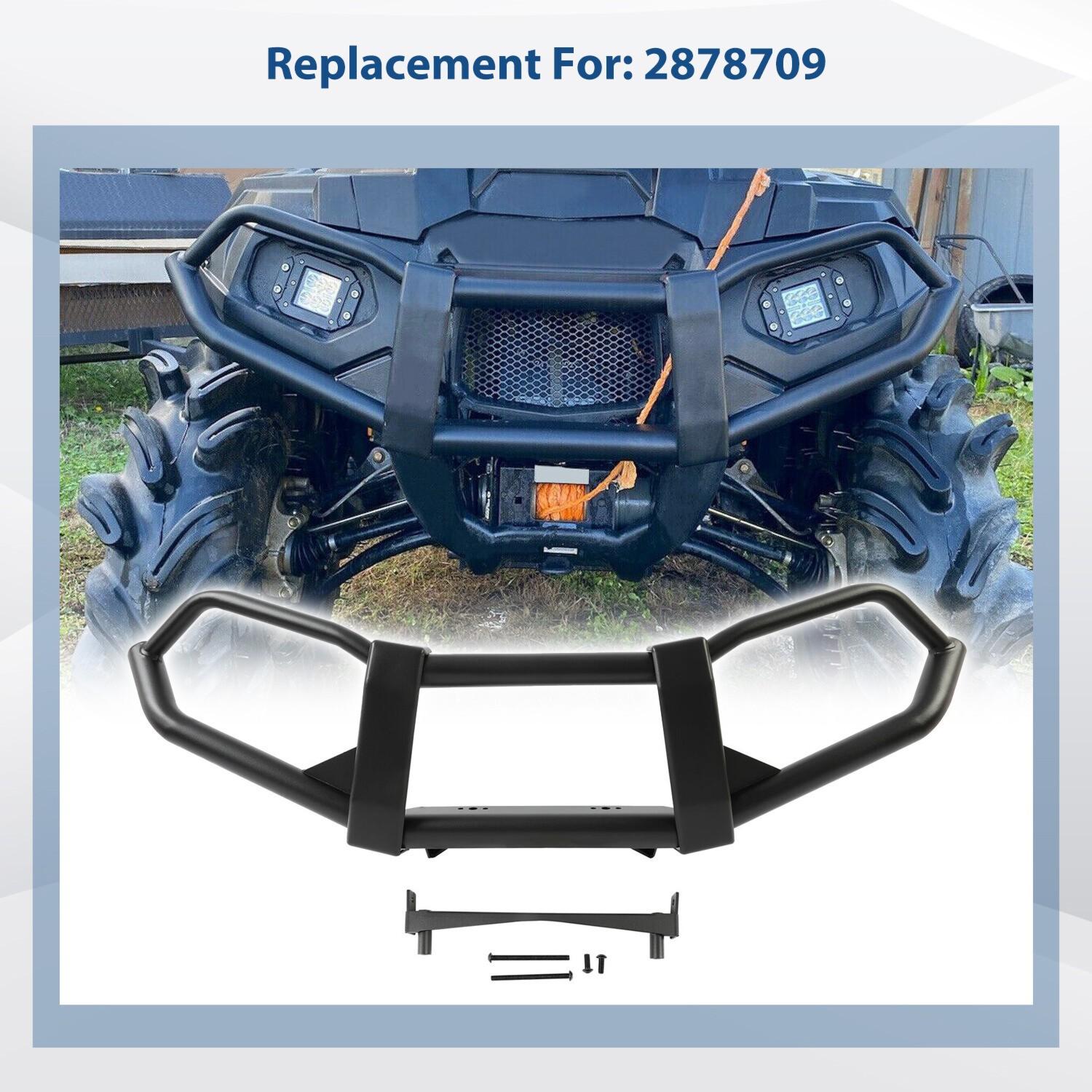 For 2010-2024 Polaris Front Bumper Brush Guard Touring XP Sportsman 1000 850 550