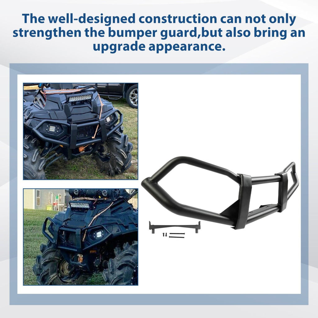 For 2010-2024 Polaris Front Bumper Brush Guard Touring XP Sportsman 1000 850 550