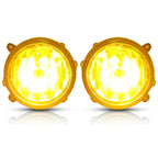 For 02-03 Subaru Impreza RS / WRX Yellow Lens Glass Fog Lights Set w/ Bulbs