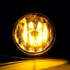 For 02-03 Subaru Impreza RS / WRX Yellow Lens Glass Fog Lights Set w/ Bulbs