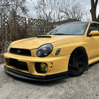 For 02-03 Subaru Impreza RS / WRX Yellow Lens Glass Fog Lights Set w/ Bulbs