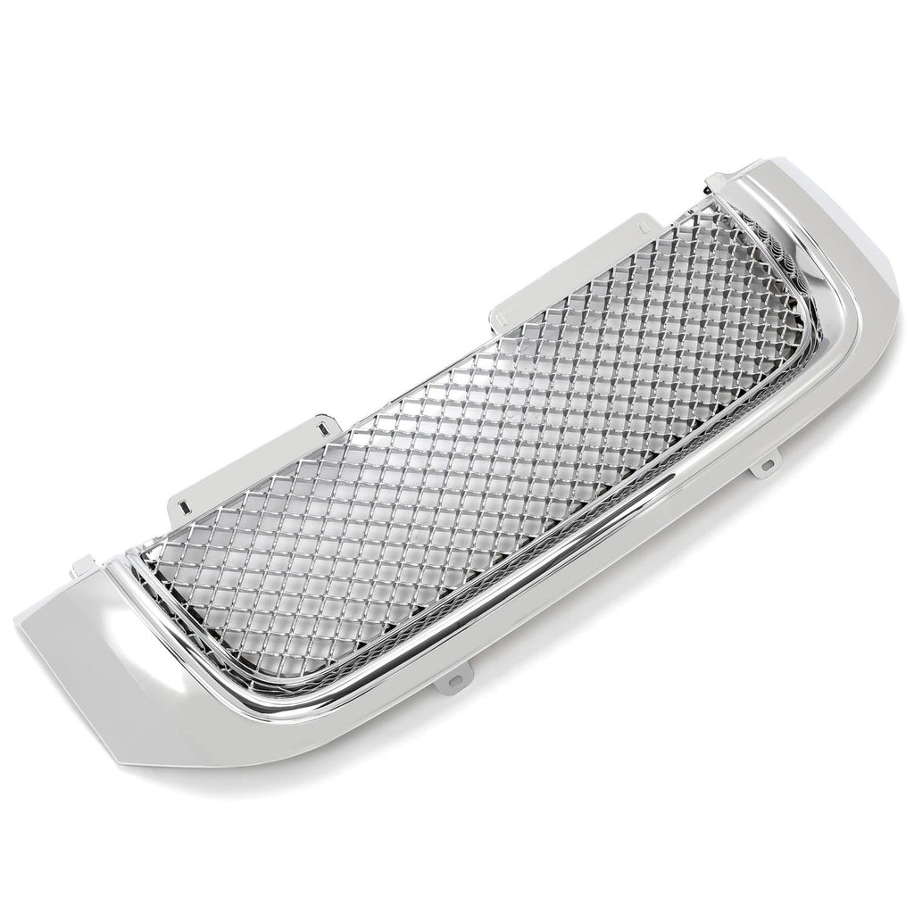 For 02-08 GMC Envoy Chrome Luxury Mesh Style Front Upper Hood Bumper Grille