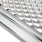 For 02-08 GMC Envoy Chrome Luxury Mesh Style Front Upper Hood Bumper Grille