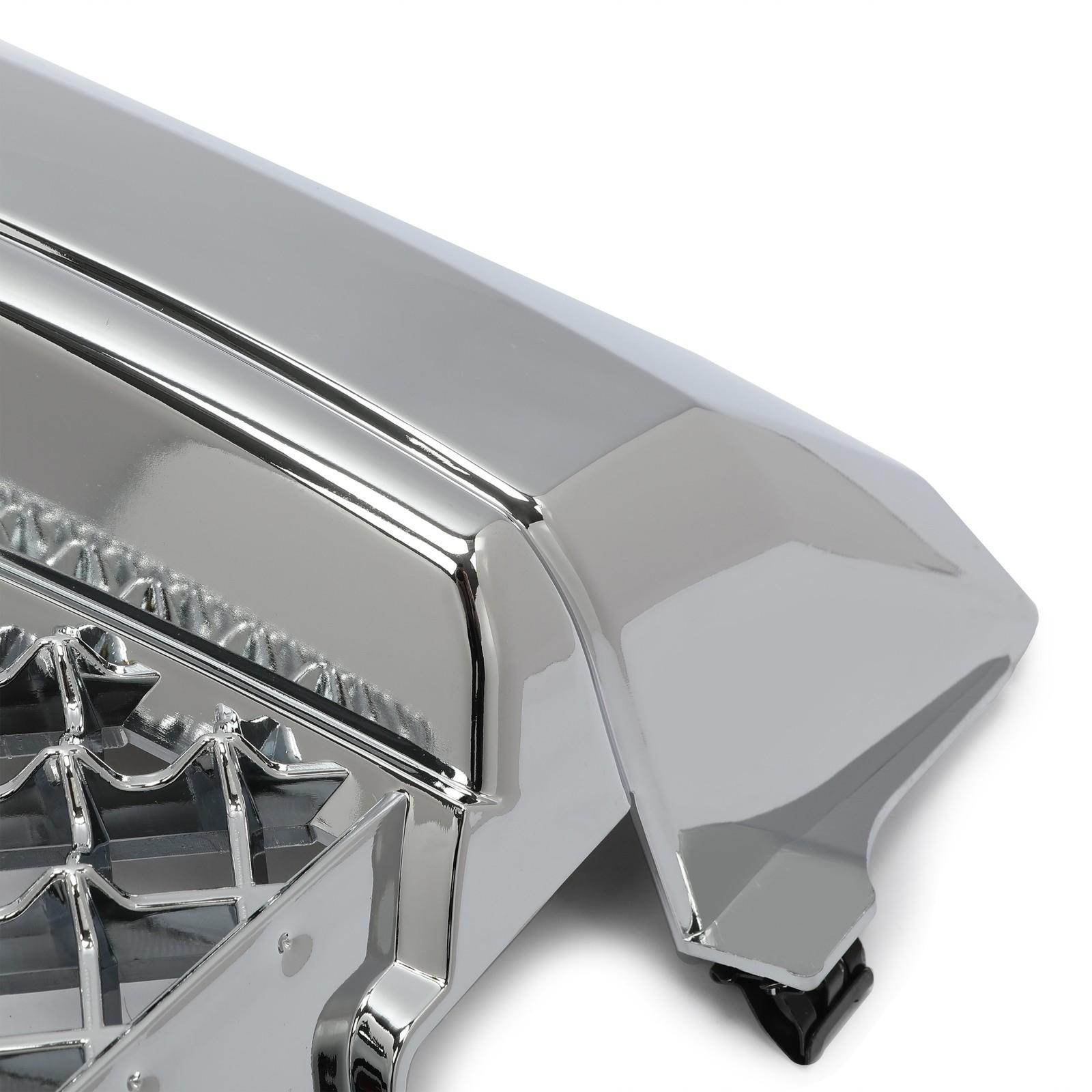 For 02-08 GMC Envoy Chrome Luxury Mesh Style Front Upper Hood Bumper Grille