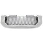 For 02-08 GMC Envoy Chrome Luxury Mesh Style Front Upper Hood Bumper Grille