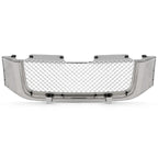 For 02-08 GMC Envoy Chrome Luxury Mesh Style Front Upper Hood Bumper Grille