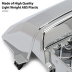 For 02-08 GMC Envoy Chrome Luxury Mesh Style Front Upper Hood Bumper Grille