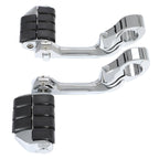 1-1/4" Engine Guard Mounts Clamps/ Highway Foot Pegs Footrest Fit For Harley