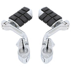 1-1/4" Engine Guard Mounts Clamps/ Highway Foot Pegs Footrest Fit For Harley