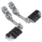 1-1/4" Engine Guard Mounts Clamps/ Highway Foot Pegs Footrest Fit For Harley