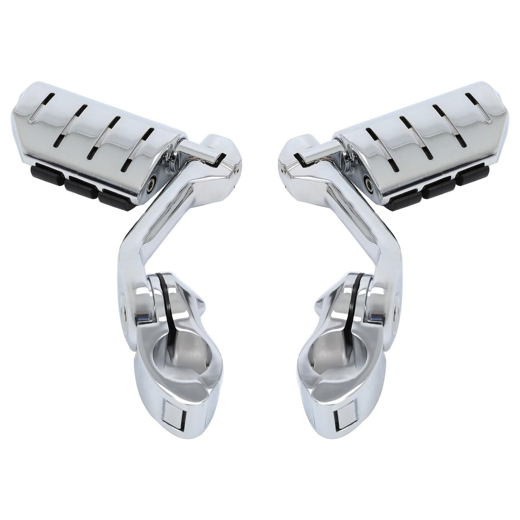 1-1/4" Engine Guard Mounts Clamps/ Highway Foot Pegs Footrest Fit For Harley