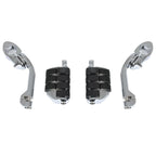 1-1/4" Engine Guard Mounts Clamps/ Highway Foot Pegs Footrest Fit For Harley