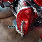 1-1/4" Engine Guard Mounts Clamps/ Highway Foot Pegs Footrest Fit For Harley