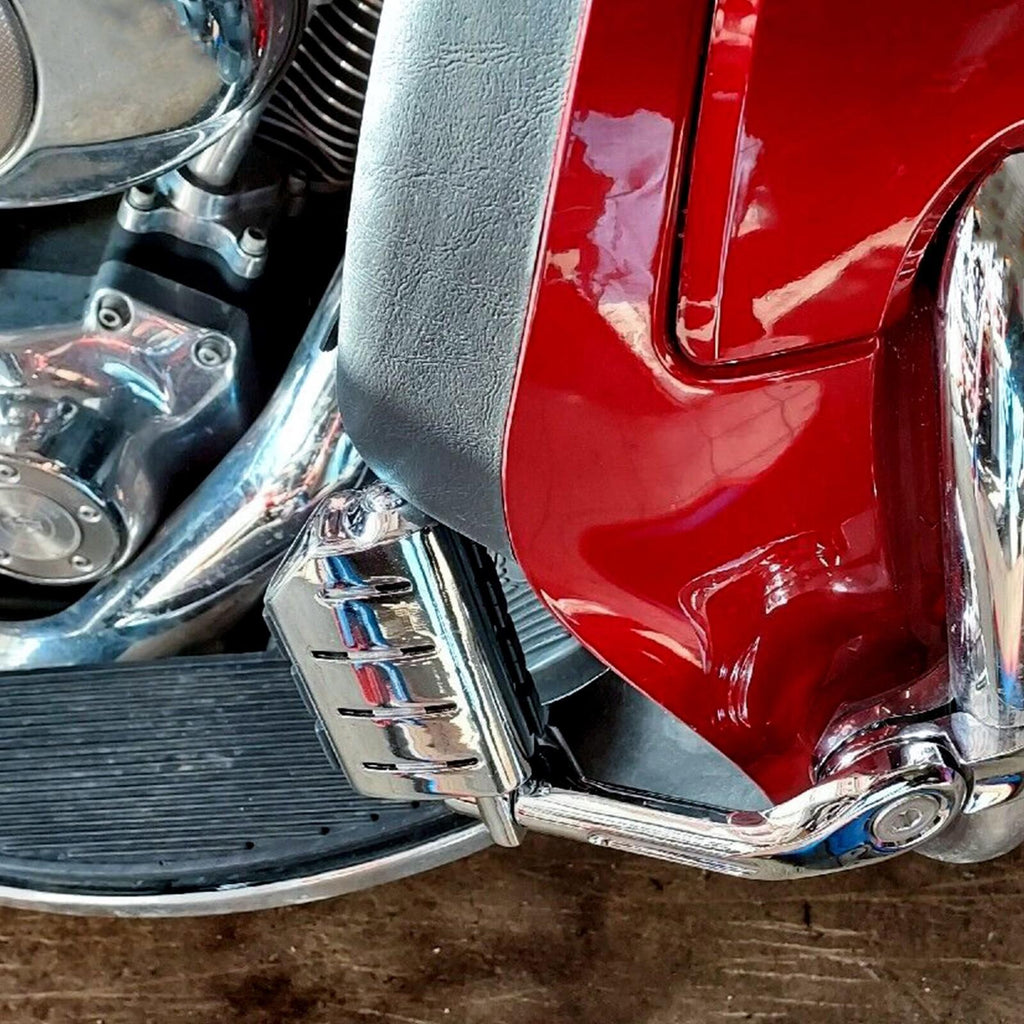 1-1/4" Engine Guard Mounts Clamps/ Highway Foot Pegs Footrest Fit For Harley