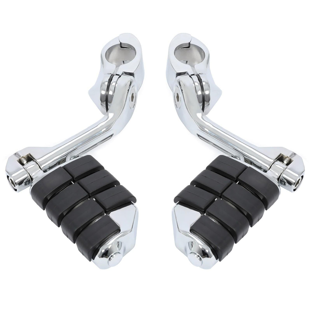 1-1/4" Engine Guard Mounts Clamps/ Highway Foot Pegs Footrest Fit For Harley