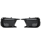 Fog Lights Bezels with White/Amber Running LED DRL For 2018-up Subaru WRX STI