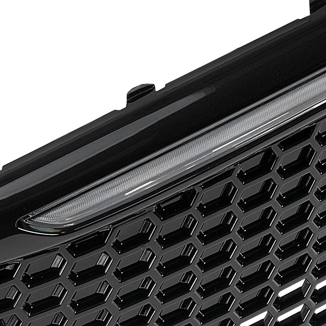 Fog Lights Bezels with White/Amber Running LED DRL For 2018-up Subaru WRX STI