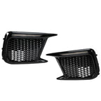 Fog Lights Bezels with White/Amber Running LED DRL For 2018-up Subaru WRX STI
