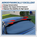 For 90-05 1997 Mazda Miata JDM ABS Rear Window Roof Spoiler Visor Wing HARD TOP
