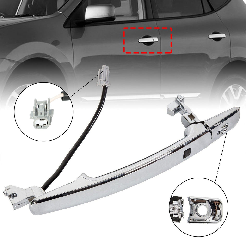For Nissan Murano 3.5L 03-2007 Outside Door Handle Chrome Front Left Driver Side