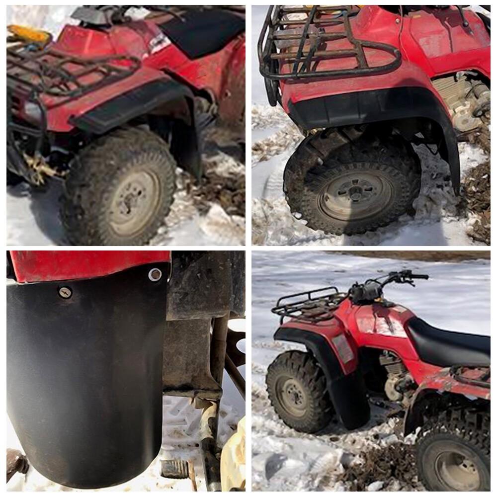 Front Left Fender Flare Mud Flap Guard For Honda FourTrax 300 TRX300 1996-2000