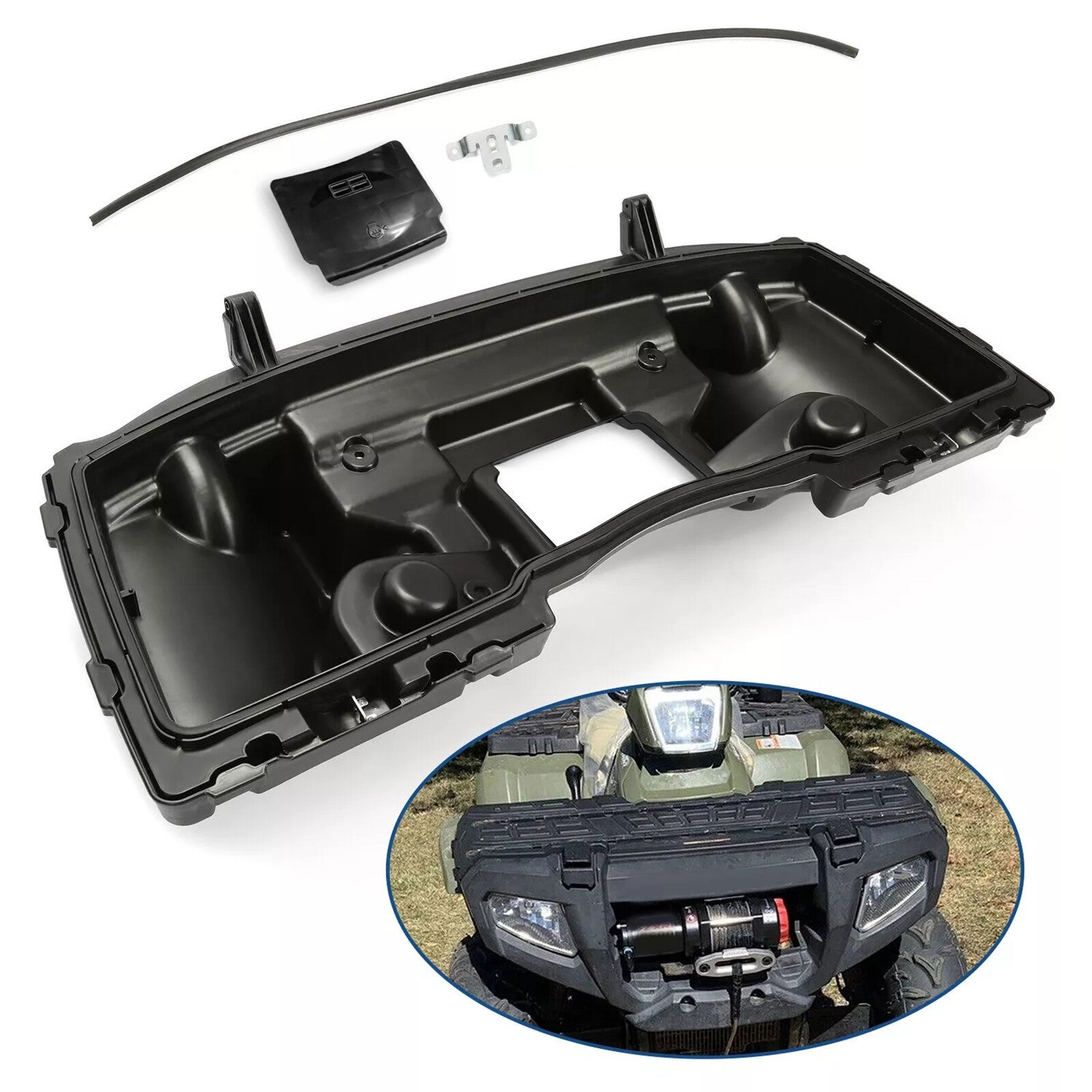 Front Lower Storage Box For 2005-2010 Polaris Sportsman 400 500 Replaces 2203484