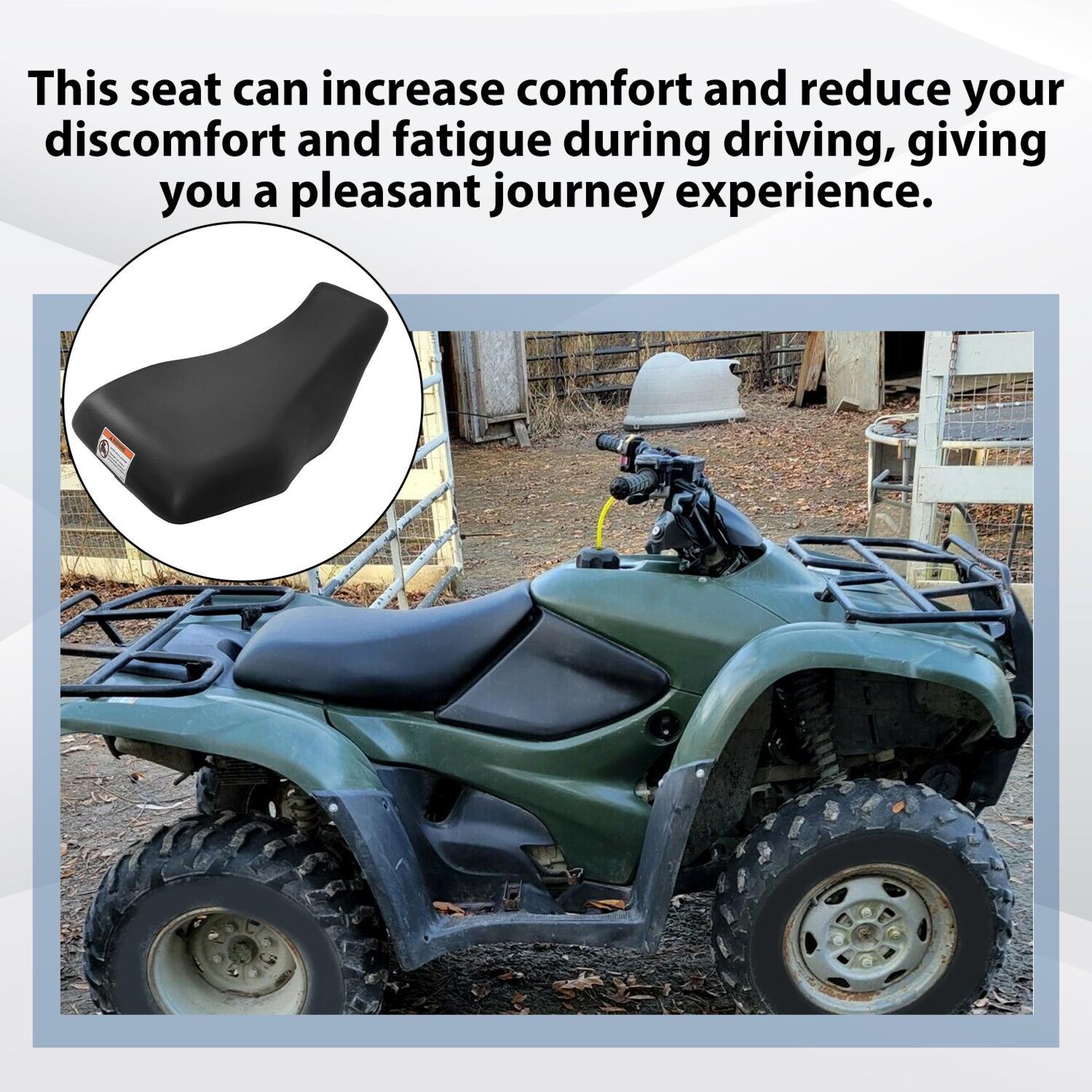 For Honda TRX 420 Rancher 2007-2013 & 420 FA FPA  2014 ATV Black Complete Seat