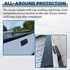 Rear Tailgate Flexible Step Pad Molding Cap Trim Pad For Ford F250 F350 2011-16