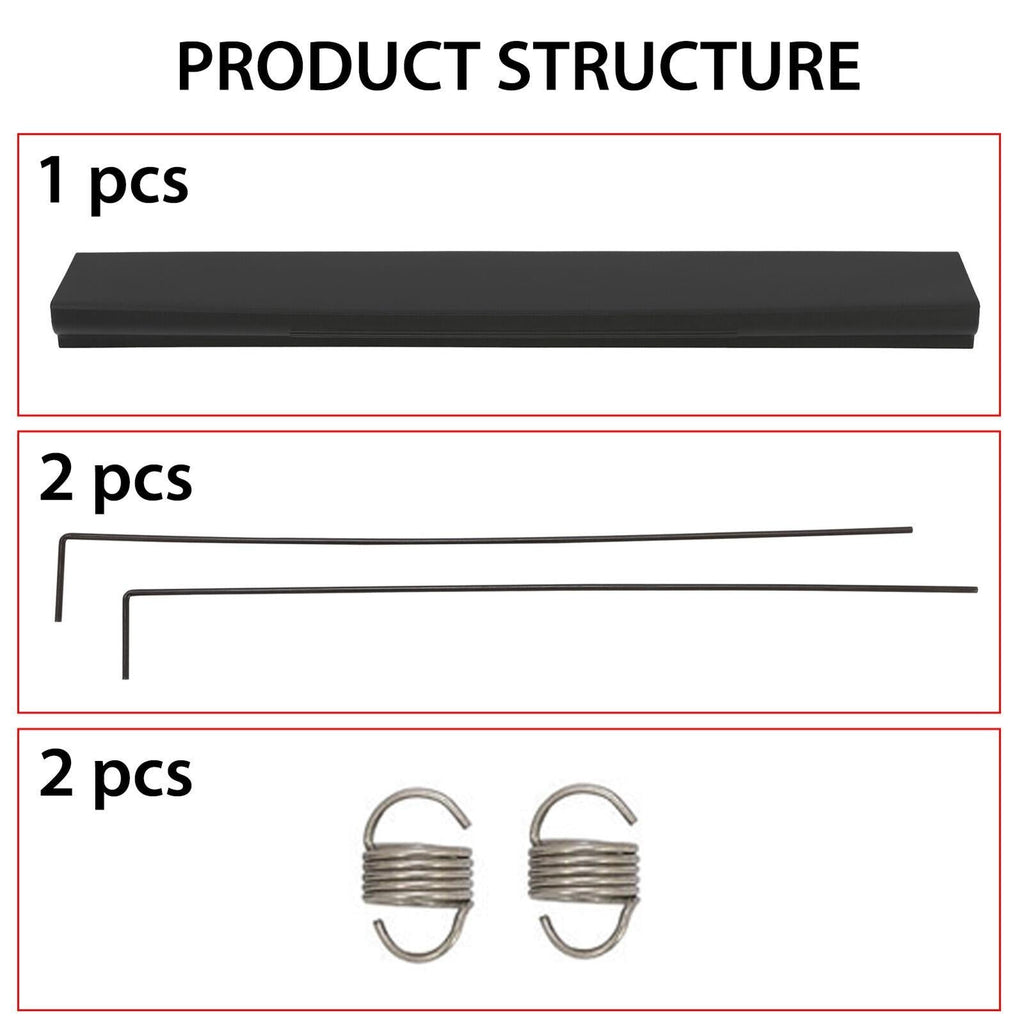 Rear Tailgate Flexible Step Pad Molding Cap Trim Pad For Ford F250 F350 2011-16