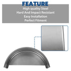 For 14"-16" Wheel NEW Steel Round Single Axle Trailer Fender & Fender back