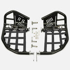 Nerf Bars Pro Peg Fit Honda Sportrax 400 TRX 400EX 400X Black Bars Black Nets