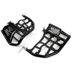 Nerf Bars Pro Peg Fit Honda Sportrax 400 TRX 400EX 400X Black Bars Black Nets