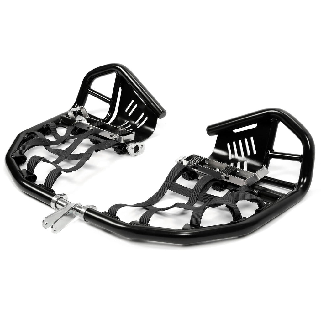 Nerf Bars Pro Peg Fit Honda Sportrax 400 TRX 400EX 400X Black Bars Black Nets