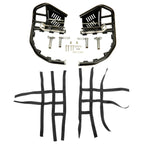 Nerf Bars Pro Peg Fit Honda Sportrax 400 TRX 400EX 400X Black Bars Black Nets