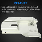 Aluminum Swing Arm Skid Plate Arm Guard For 99-08 TRX400EX 09-14 TRX400X