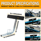 2 x Boat Trailer 2' Side Guide Bunk Board Guide-On Carpeted Kit w/ Hardware
