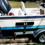 2 x Boat Trailer 2' Side Guide Bunk Board Guide-On Carpeted Kit w/ Hardware